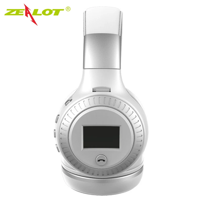 ZEALOT B19, беспроводные наушники, ЖК-дисплей, Hi-Fi, бас, стерео, Спортивная гарнитура, Bluetooth, с микрофоном, FM радио, SD карта, для Xiaomi Iphone