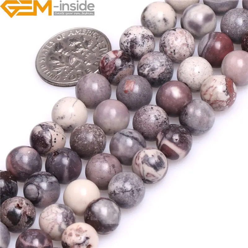 Круглые бусины яшма из Натурального Коричневого фарфора 4 мм 8 10 незакрепленные