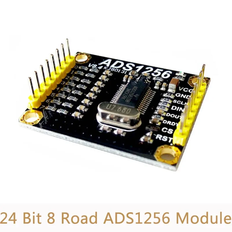 Ads1256 8 дорога 24 бит сбора данных AD Модуль multi приобретение канала Системы 30 кГц для