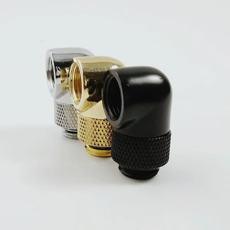 Winfmod 90 градусов мужчин и женщин поворотный угол установки адаптер с G1/4 ''темы