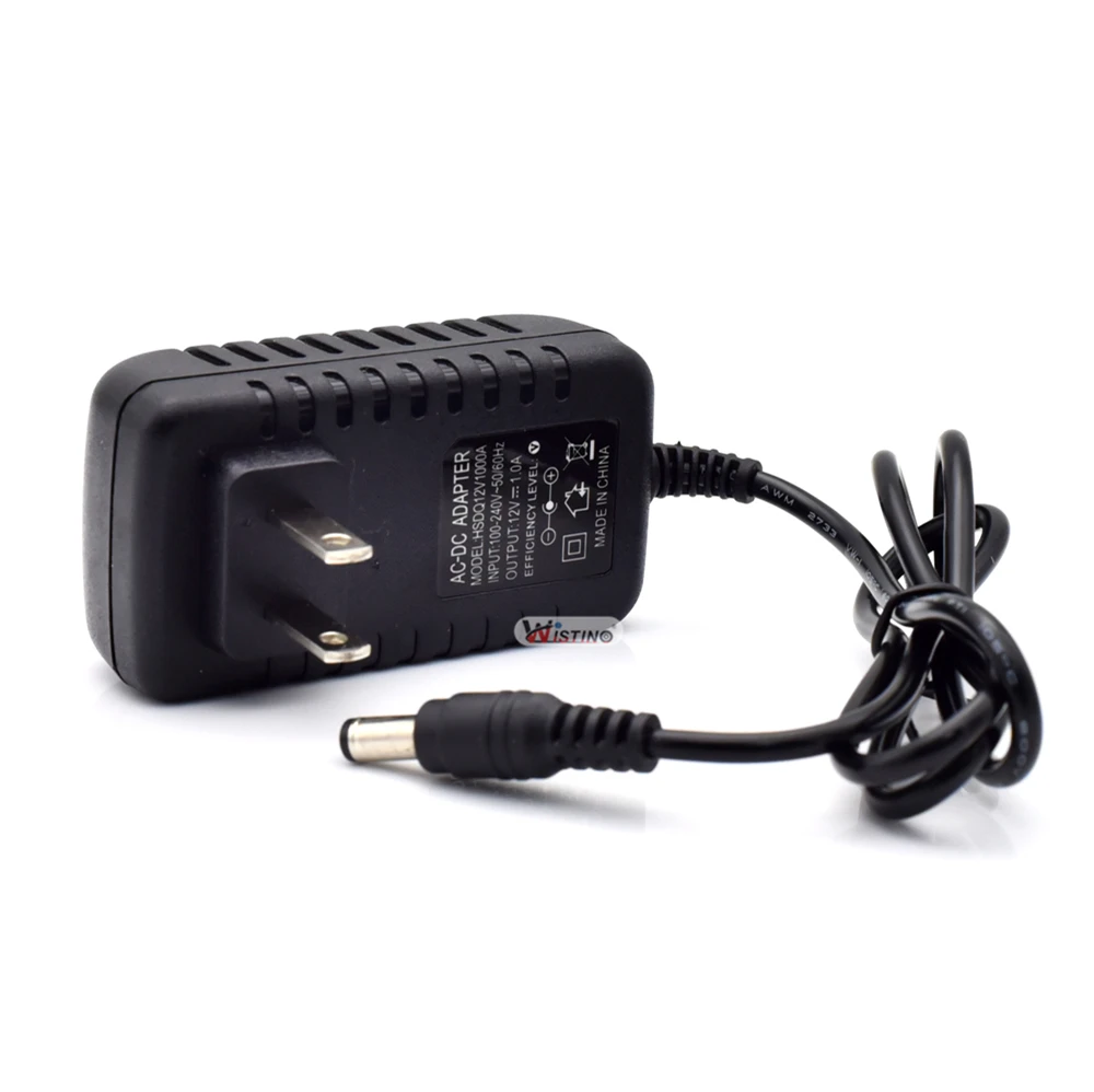 Адаптер питания с вилкой для США 12 в пост. Тока 1 А|us adaptor|adaptor 12v 1aadaptor |