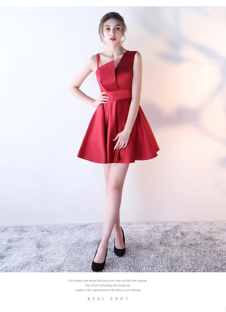 Robe de soiree винно-красное платье трапециевидной формы с открытой спинкой без рукавов вечернее платье vestido de festa платья для выпускного вечера платья для вечеринок