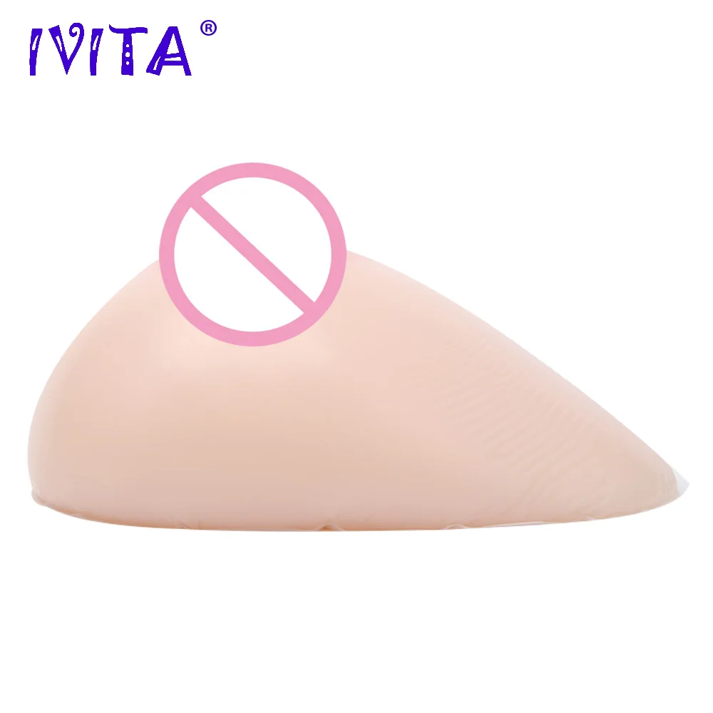 IVITA One белые поддельные груди силиконовые формы для трансвеститов