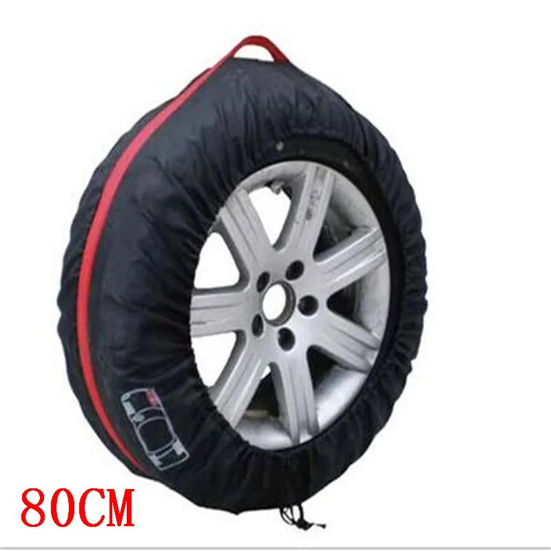 80cm L 1pcs 1 шт. автомобильный 13-16 '', 17-20'' запасная шина колеса анти-Пылезащитная крышка протектор с ручками для переноски Tote автомобили колеса хранения - Цвет: 80cm L 1pcs