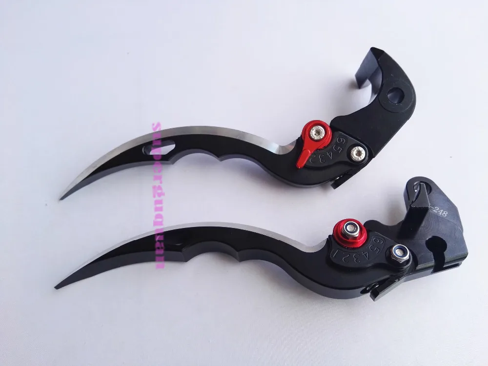 Новые мотоциклетные рычаги тормоза и сцепления с ЧПУ стиль лезвия для Suzuki Maruti