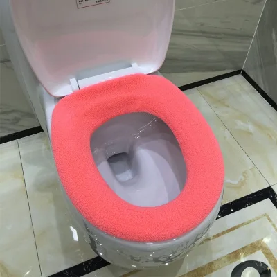 regular size 5 Новое поступление сплошной черный цвет хлопок Ванная комната пальто унитаз чехол для уплотнительное кольцо машина сделано уплотнительное кольцо FF0001 - Цвет: regular size 5