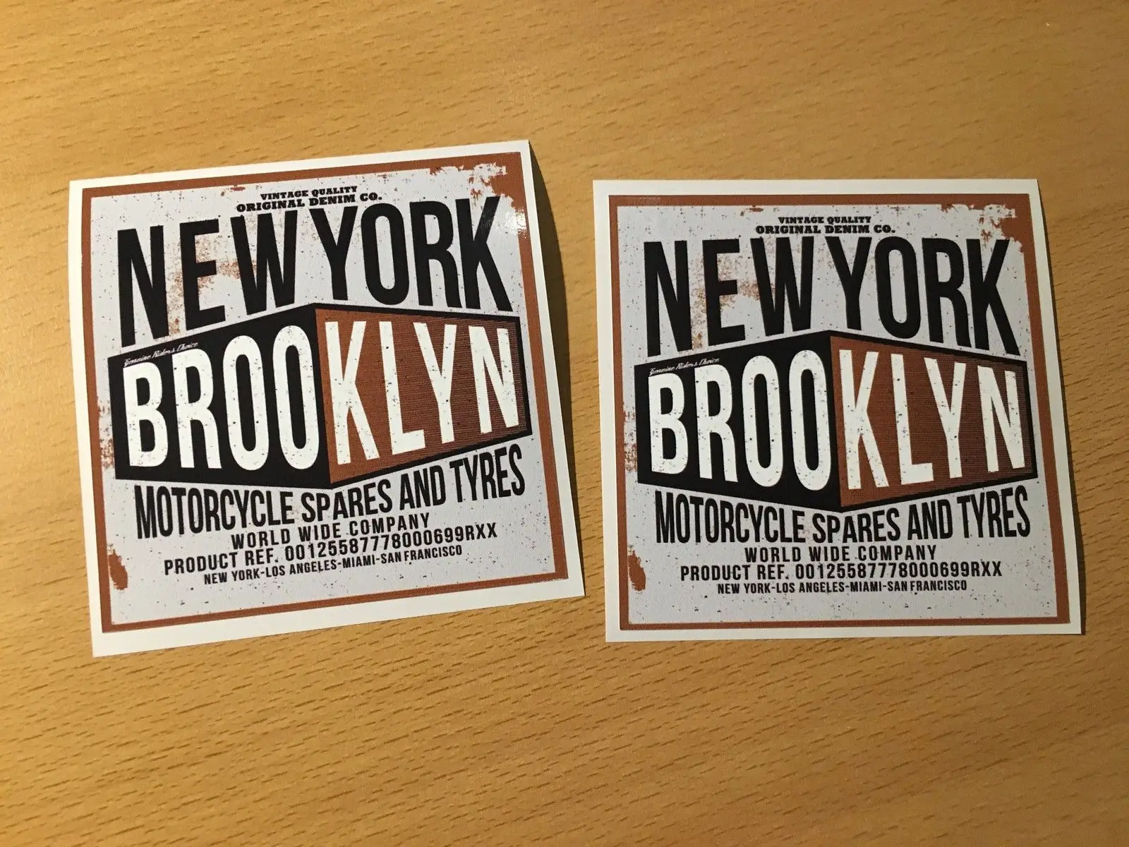 

NEW YORK Decal Sticker Motorcycle Biker Cafe Racer Old School Retro M009