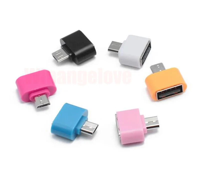 

Winangelove 1000pcs 5pin mini Micro USB OTG к USB 2,0 мини-адаптер совместимый с планшетом Samsung Android