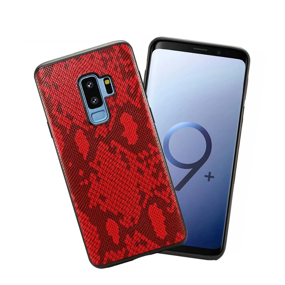 Чехол для телефона Samsung Galaxy S8 S8plus S9 Plus роскошный чехол из искусственной кожи со