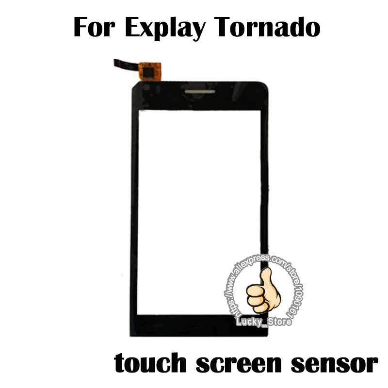 Черно-белая сенсорная панель для Explay Tornado, стекло дигитайзера-сенсора без замены ЖК-дисплея TP на.