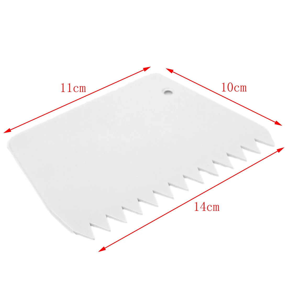 DIY пилообразные формы пластиковые выпечки гладкие лопатки для теста