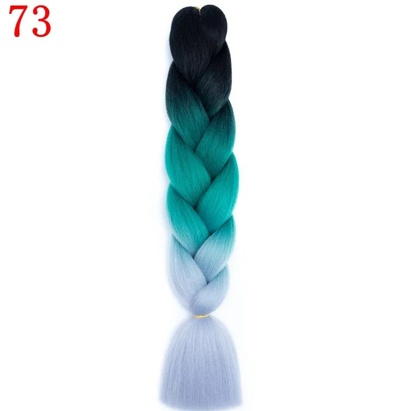 M1b/бургунди MERISIHAIR, 24 дюйма, Омбре, розовый, блонд, красный, синий, плетеные волосы, синтетические, вязанные волосы для наращивания, огромные косички, прически - Цвет: M1b/бургунди