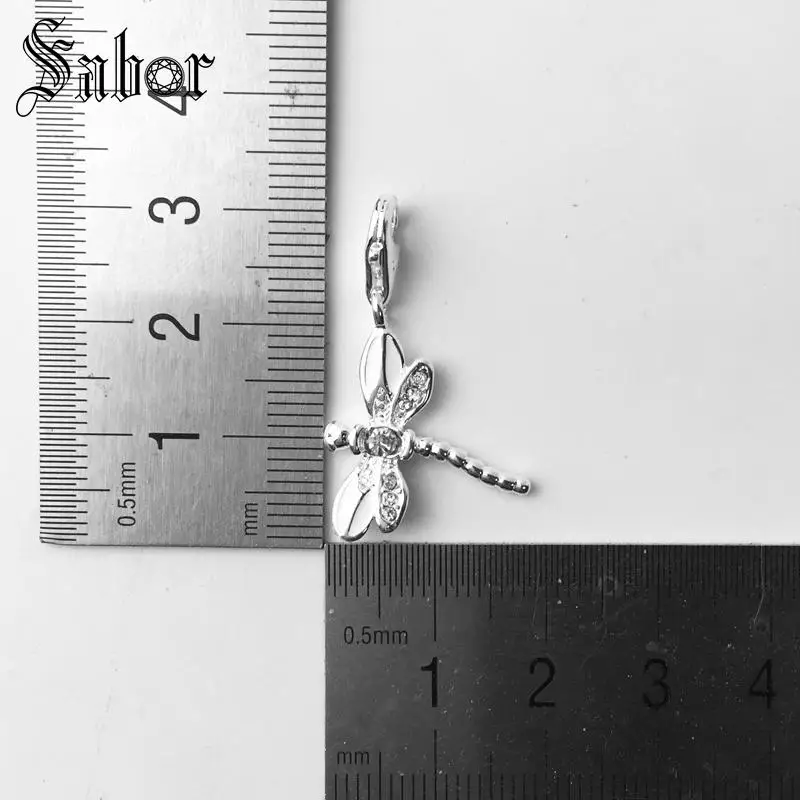 thomas Dragonfly Charm Pendant 2020 Jewelry For Women Girls womens Fashion Gift Silver color plated Fit Bracelet charms | Украшения и