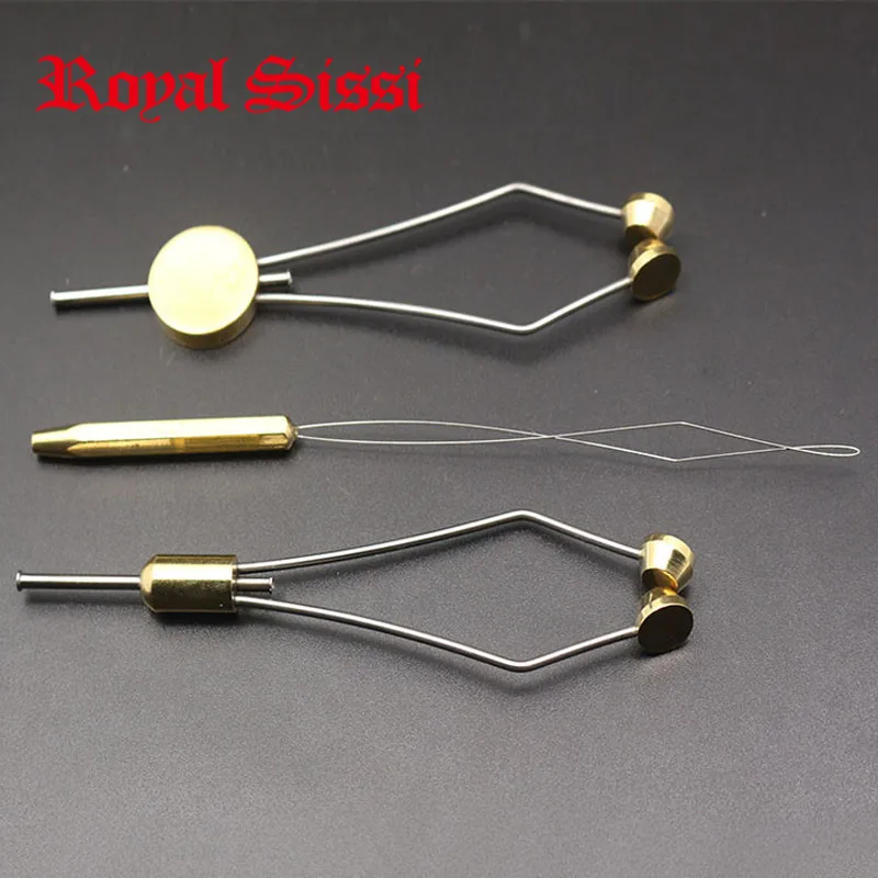 

Royal Sissi 3 шт./компл. держатели катушек для подвязывания мушек и Нитевдеватель Комбинированный держатель катушек для большого пальца и цилинд...