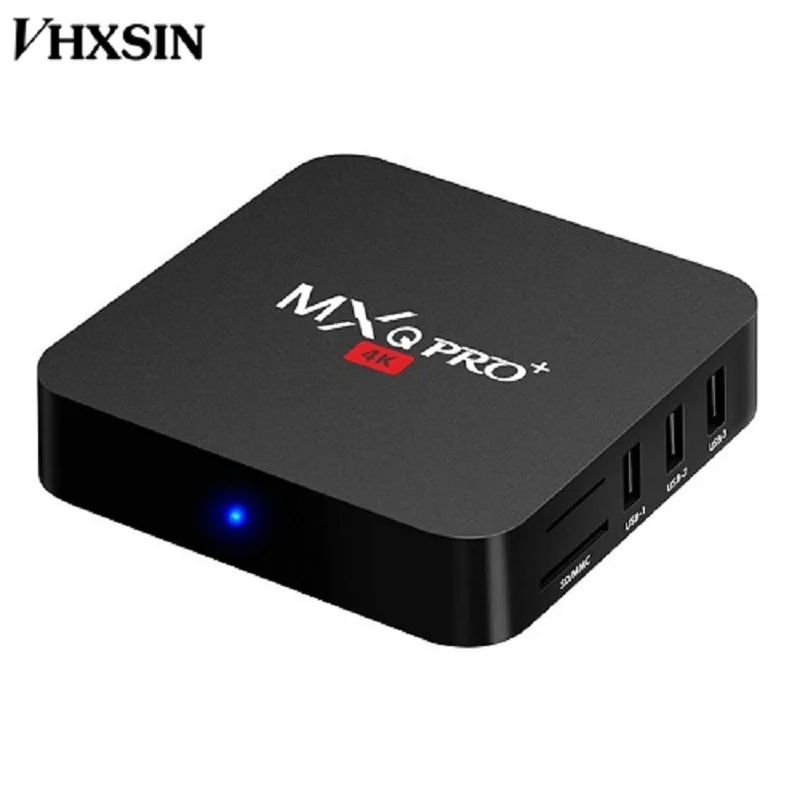 VHXSIN MXQ PRO + плюс 20 PSC/лот 2G ram Android tv Box HD H.265 4K wifi Bt dual wifi|ТВ-приставки и медиаплееры| |