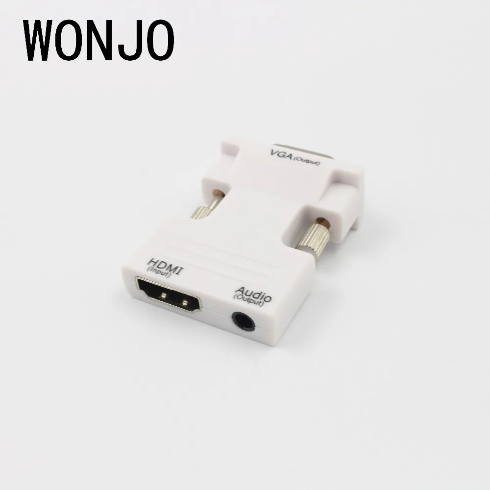 Подробная информация о переходнике HDMI мама VGA папа с аудиоадаптером и поддержкой