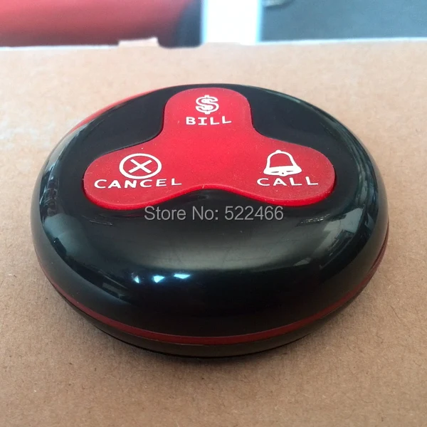 Беспроводной стол зуммер система вызова ресторан отель устройство гость кнопка
