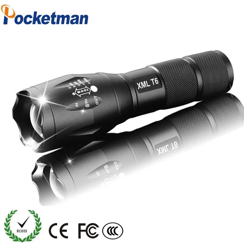 Светодиодный налобный фонарь XM-L T6 5200LM тактический фонарик Фонарь зум Linternas