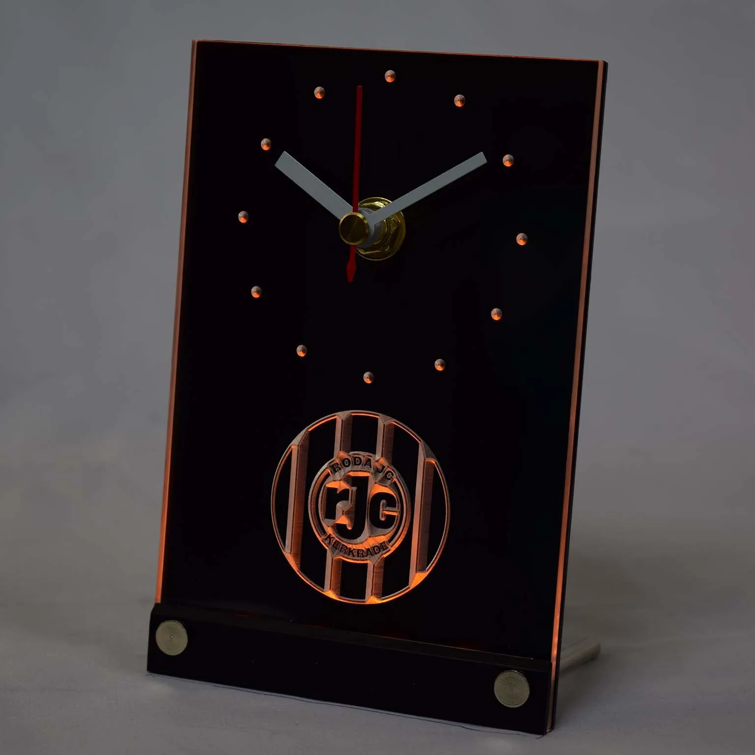 

3D светодиодные настольные часы tnc1008, Круглый JC RJC Kerkrade Sportvereniging JC Juliana Combinatie Kerkrade Eredivisie