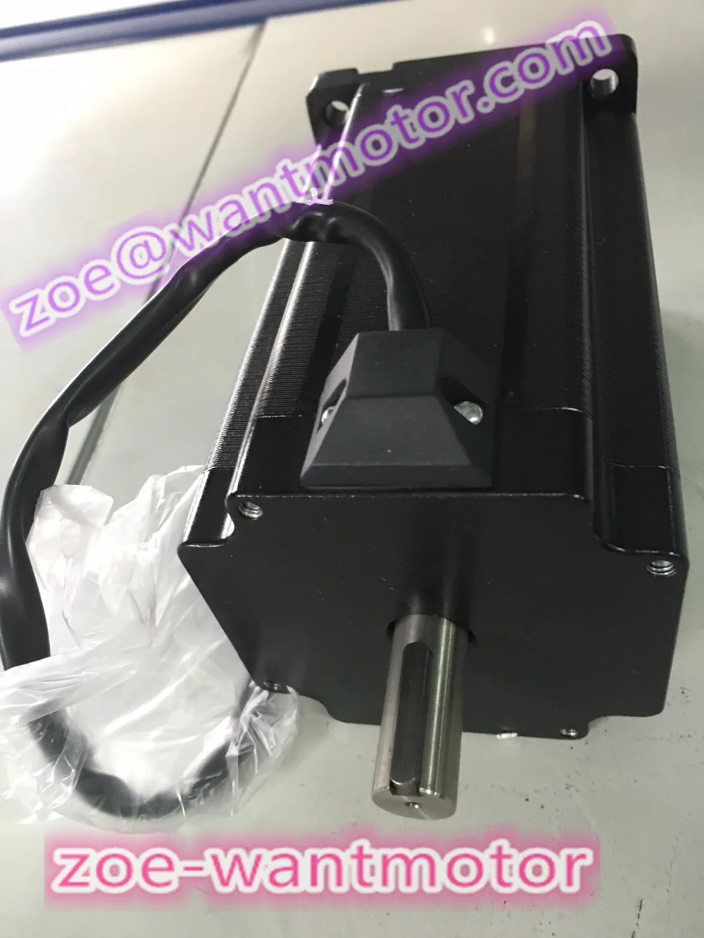 Новый двигатель! 1 шт. шаговый двигатель Nema 34 Wantai 85BYGH450C-060B с двумя валами 151