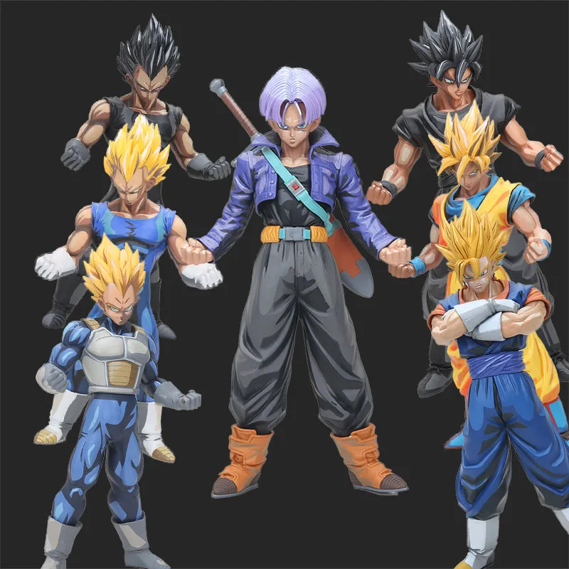DBZ Dragon ball Z рисунок Манга черный Вегета сын Гоку Гохан Мужские Шорты для купания фигурку MSP Драконий жемчуг ГОКу ПВХ рис Коллекция игрушка