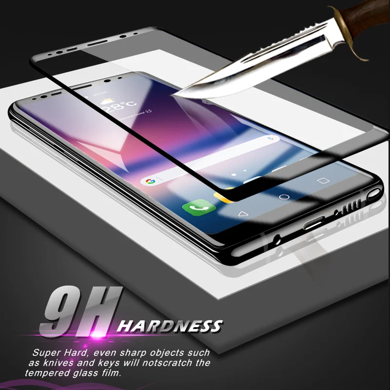Защитное стекло закаленное 3D для Samsung Galaxy S8 S9 S10 plus S10e S7 Edge S10plus S 9|Защитные стёкла и