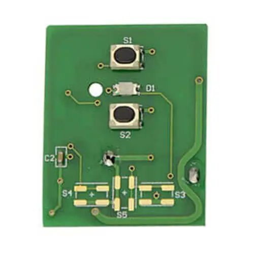 2 кнопки дистанционного PCB платы для флип-ключей 41781 | Автомобили и мотоциклы