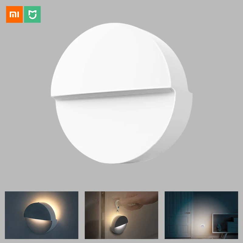 Xiaomi Mijia Philips Bluetooth ночной Светильник СВЕТОДИОДНЫЙ индукционный ночник инфракрасный пульт дистанционного управления датчик тела для коридора спальни