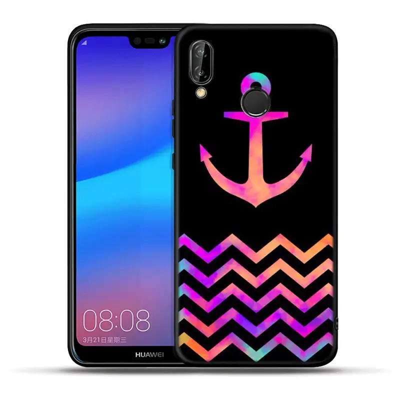 Чехол для телефона с изображением Ловца снов цветов якоря пера Huawei Mate 10 20 P8 P9 P10 P20