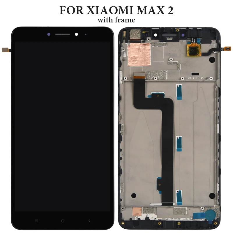 1 шт. OEM качественный ЖК экран для Xiaomi MAX 2/MAX 3 дигитайзер с/без рамки замена сборка