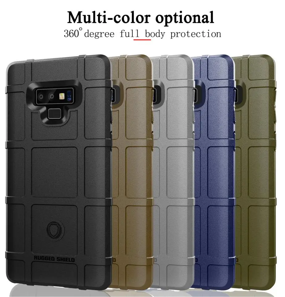 Для Samsung Galaxy Note 9/Note 8 чехол Роскошный противоударный мягкий Силиконовый ТПУ