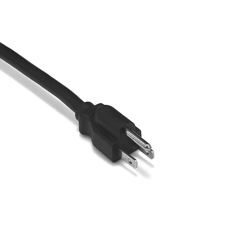 NEMA 5 15R до 15 P Удлинительный шнур питания UUSA вилка 1 м 16AWG кабель для ПК компьютера PSU