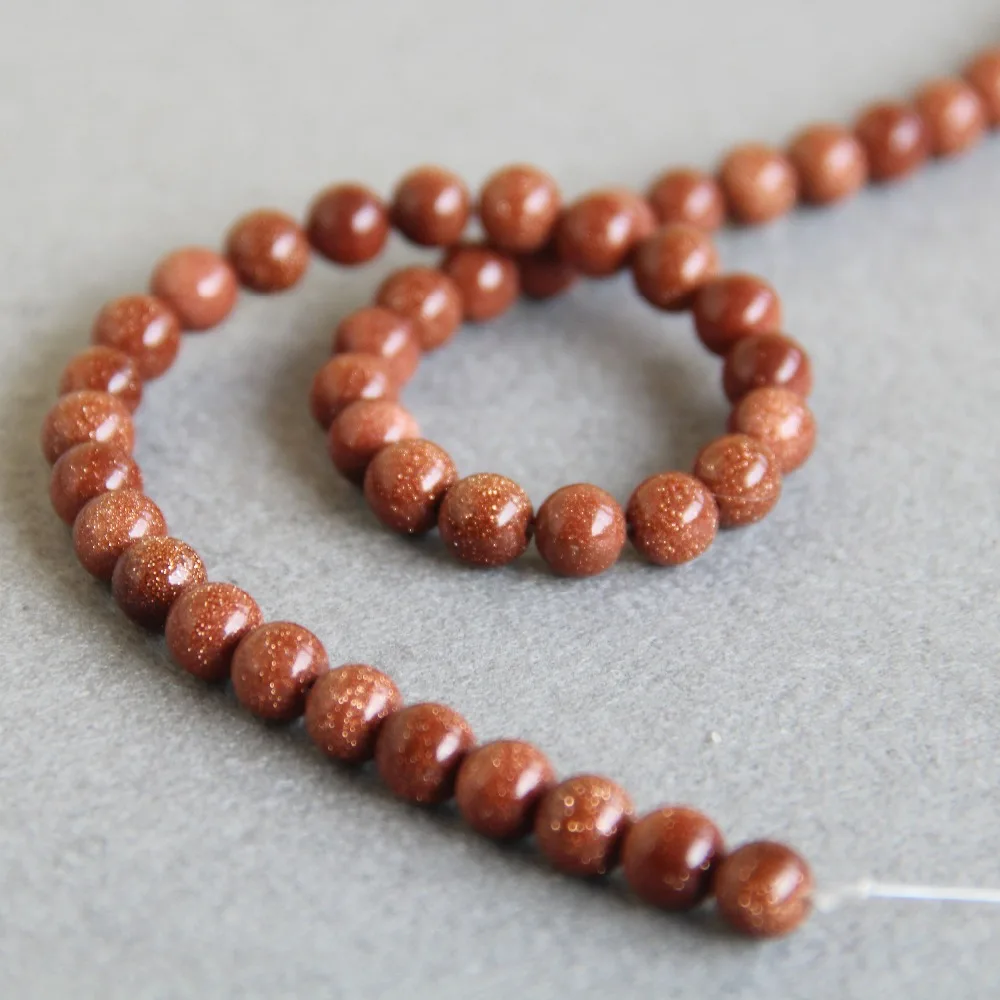 8 мм оптовая продажа новинка цвет золото искусственный камень бусины украшения 15