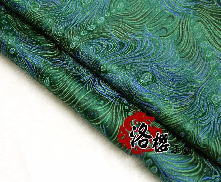 ПАРЧОВЫЙ костюм hanfu торжественное платье Детская одежда кимоно advanced cos одежда тканая Ткань Дамаск Синий Серебряный Синий Павлин