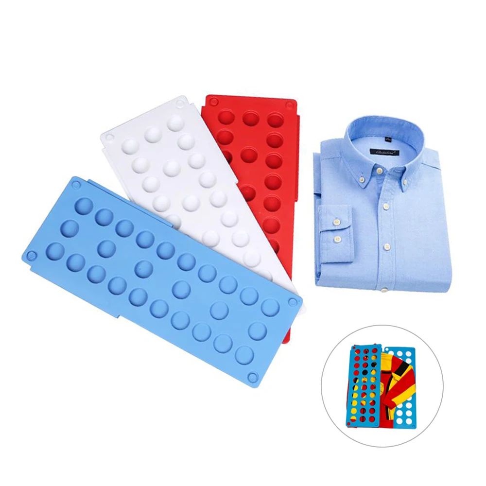 CYSINCOS Clothes Folding Board T Shirts Folder Organizer Clothing Storage Folding Board Laundry Folders Garment Board Quick