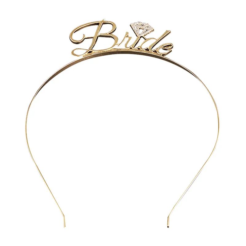 Свадебные украшения для вечеринки невесты свадебная фата обруч волос девичника