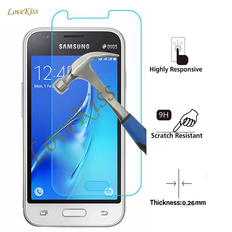 HD 9H закаленное стекло защитная пленка для экрана Samsung Galaxy J1 2016 J120 J120H J120M Duos J120FN