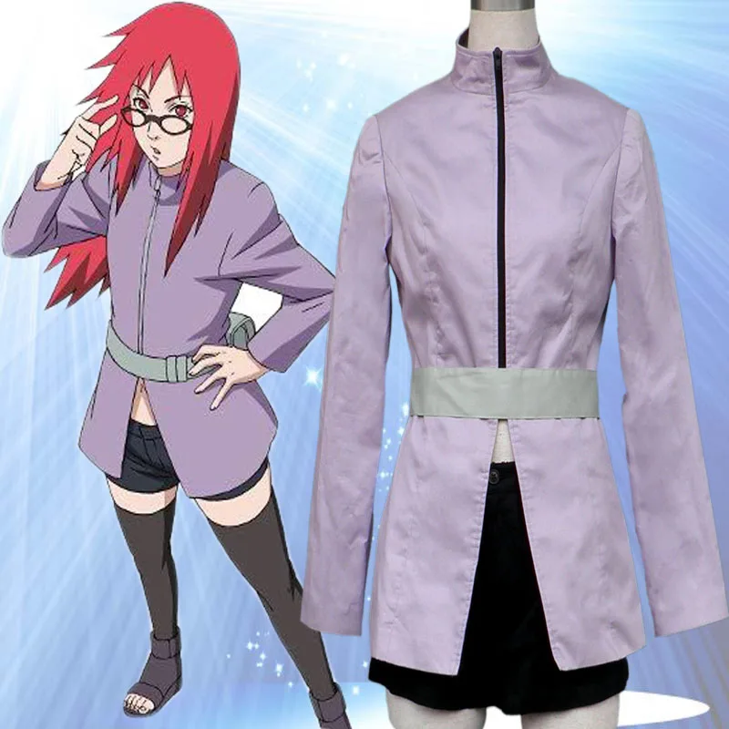1th Karin Cosplay Costume from Naruto Shippuuden Anime | Тематическая одежда и униформа