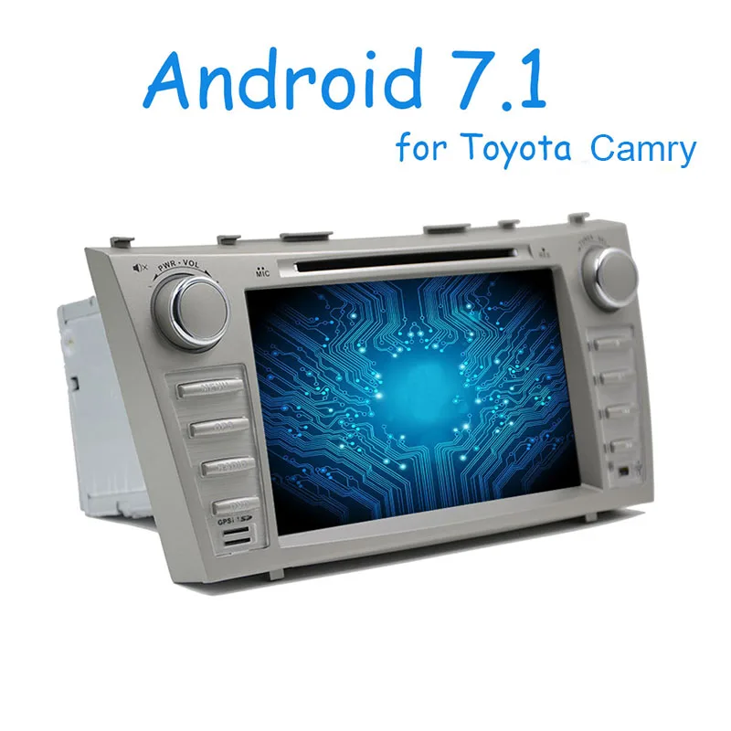 Android 7 1 Автомобильный DVD плеер для Camry 2006 2007 2008 2009 2011 GPS навигация Радио Центральный
