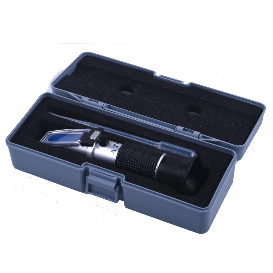 Автомобильный Ручной тестер Хладагента Для антифриза рефрактометр для батареи