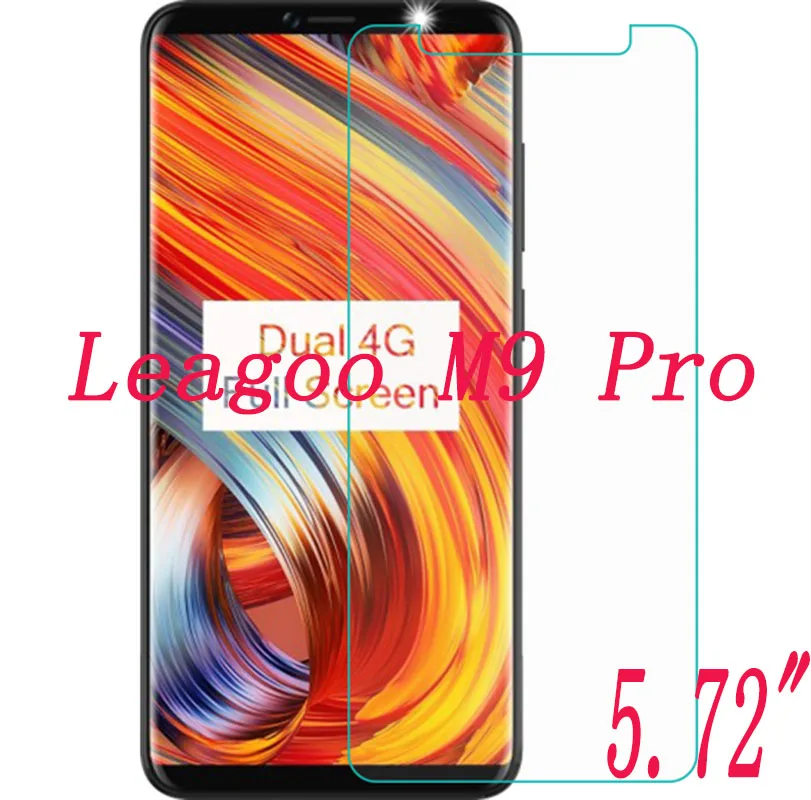 2 шт. Защитная пленка для экрана мобильного телефона Leagoo M9 Pro 5 72 Дюйма 9H|Защитные