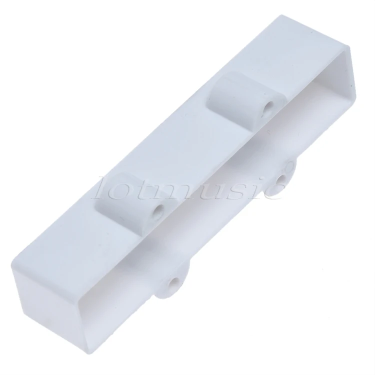 2 шт. звукосниматель мостовой крышки 95 мм открытый стиль белый пластик для джаз