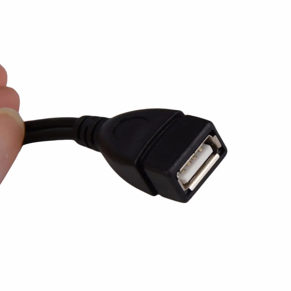 DHL или Fedex доставка микро USB штекер к гнездо OTG адаптер кабель + Micro мощность 500