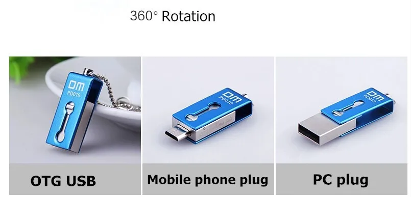 DM PD010 USB флеш-накопитель Micro USB OTG 64 32 Гб Флешка 16 Гб для Xiaomi Note 5 Redmi 5 Plus 4X телефон карта памяти USB флеш-карта