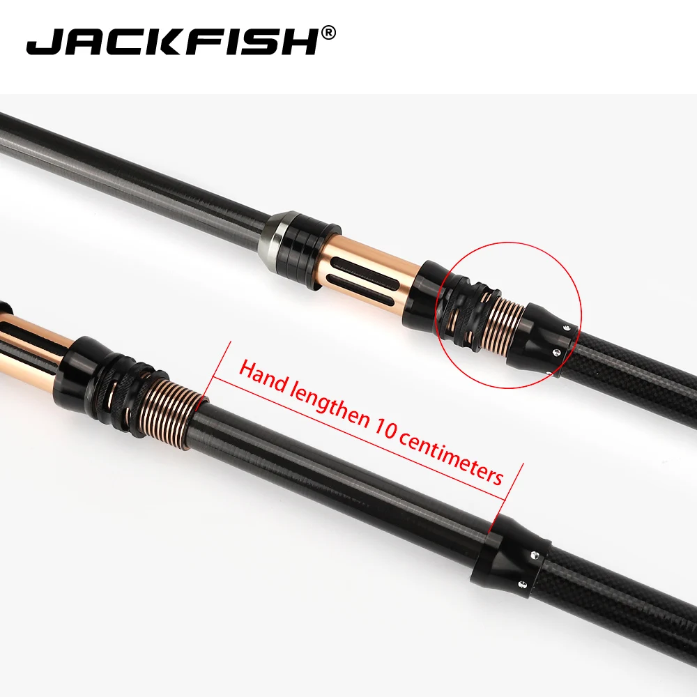 JACKFISH телескопическая удочка 1,8-3,0 м короткие морские удочки 99% углеродное волокно телескопические удочки спиннинговые удочки