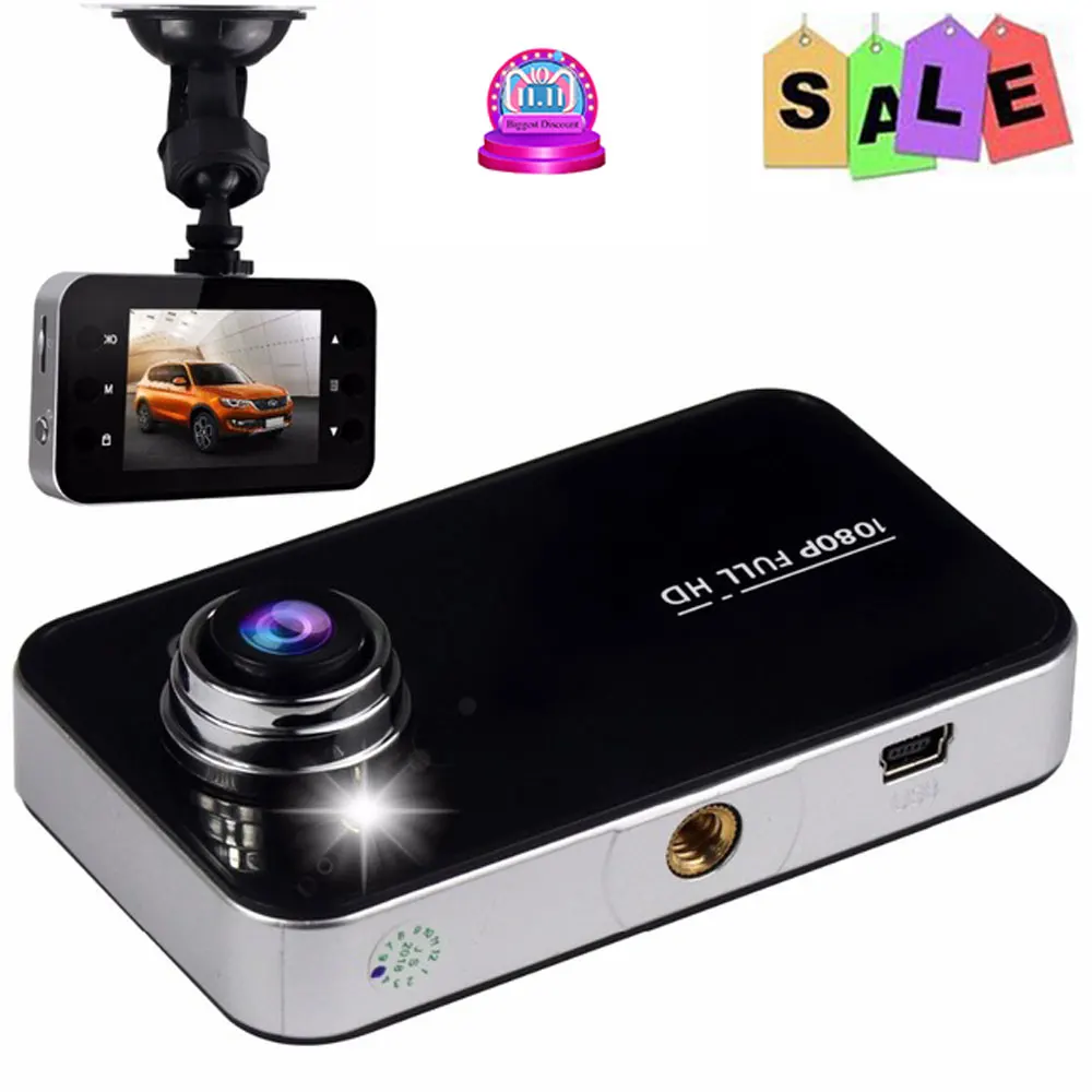 Мини Видеорегистраторы для автомобилей K6000 2 6 &quotdvr 1080 P светодиодный ночной