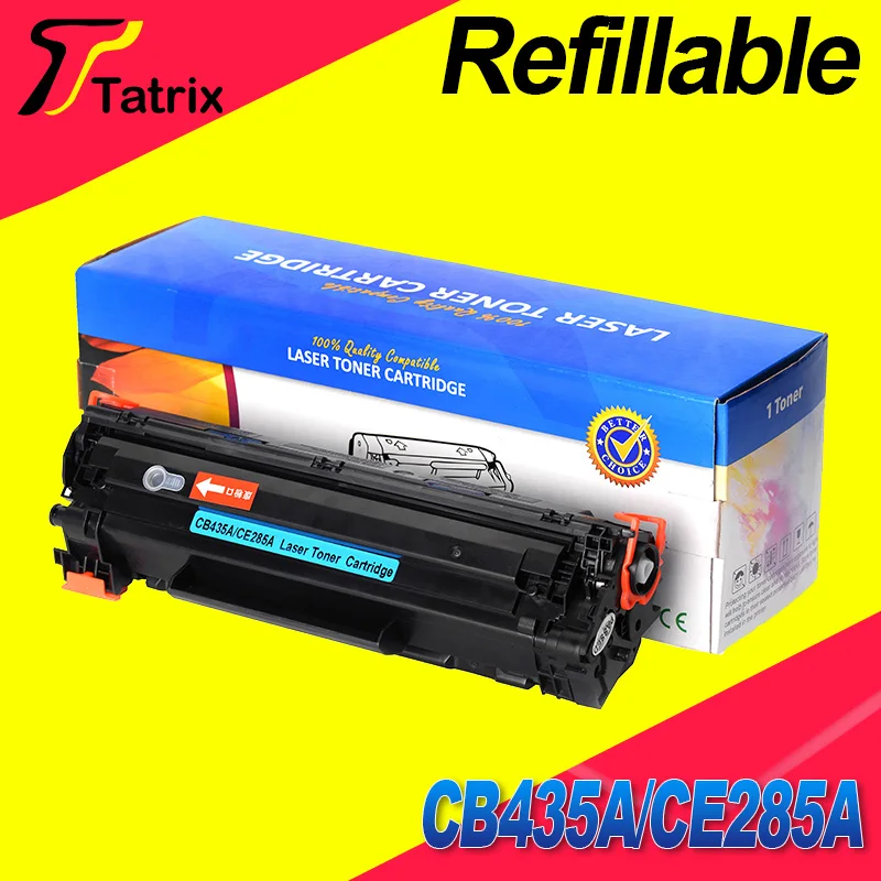 Многоразовый тонер картридж CE285A для HP LaserJet P1100/P1102/P1102W/M1132/M1210/M1212nf/M1214nfh|ce285a toner