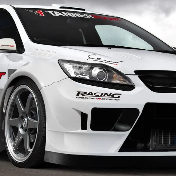 Стикер для автомобиля наклейка Ford Focus Fiesta Mondeo Racing Lights светоотражающий винил 2