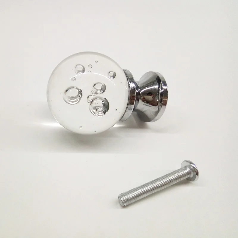 30 мм Хрустальная стеклянная шариковая ручка комода Шкаф для шкафа выдвижная