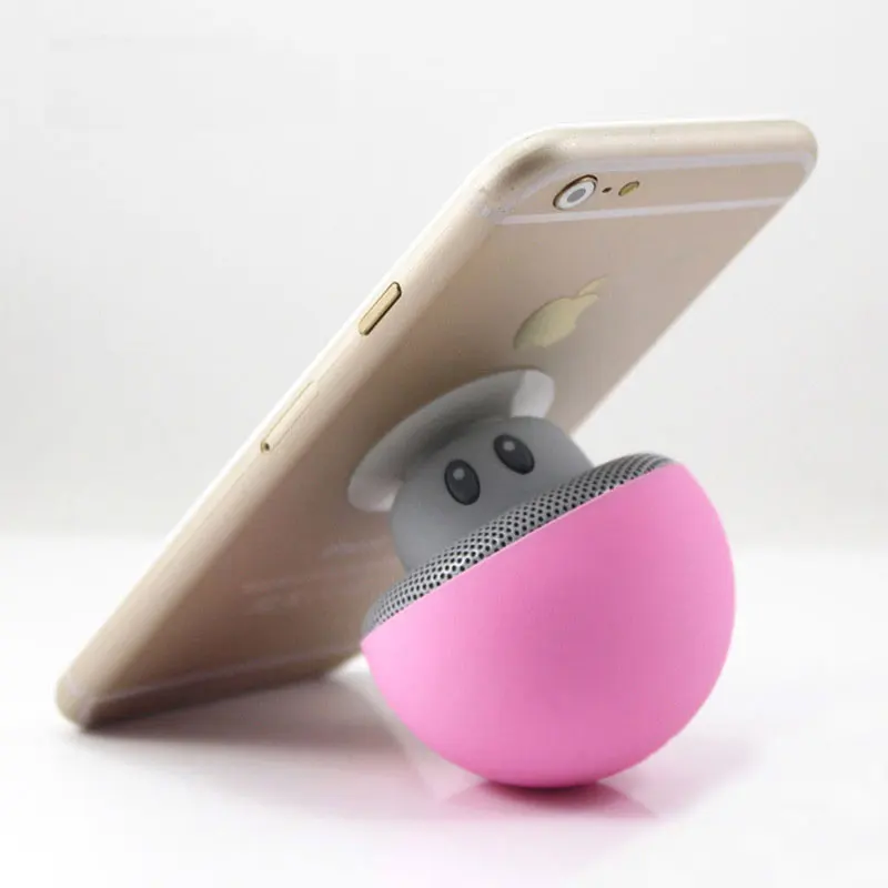 Мини Bluetooth динамик с мультипликационным рисунком водонепроницаемый сабвуфер